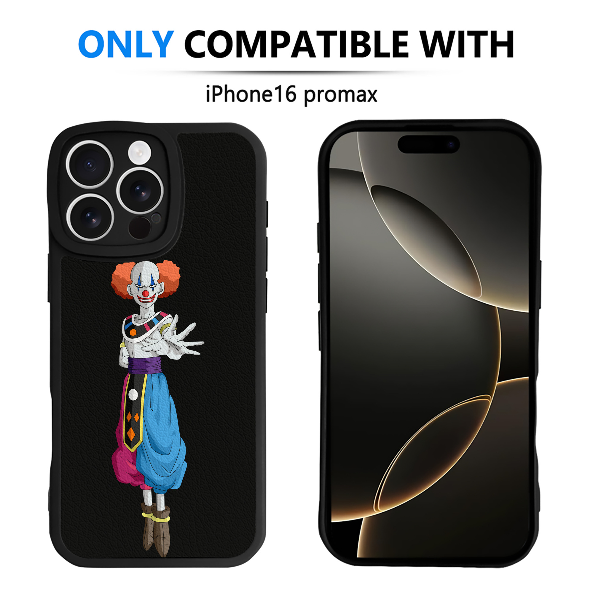 （画像用） ドラゴンボール DRAGON BALL 【iPhone 16シリーズ対応】シリコンスマホケース（レザー調） 材質：シリコン